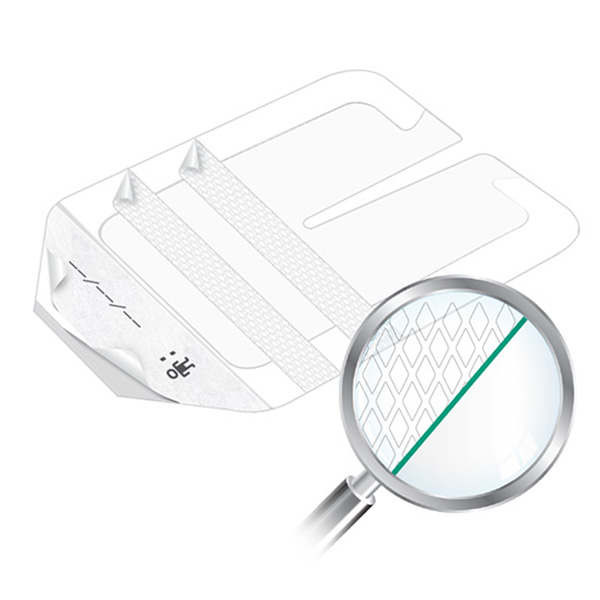 Ю-ФІКС Пластир медичний для фіксації катетерів 7 cm (см)х 8,5 cm (см), спанлейс/поліуретан основи